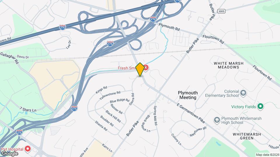 139 W Germantown Pike Map and Location Details