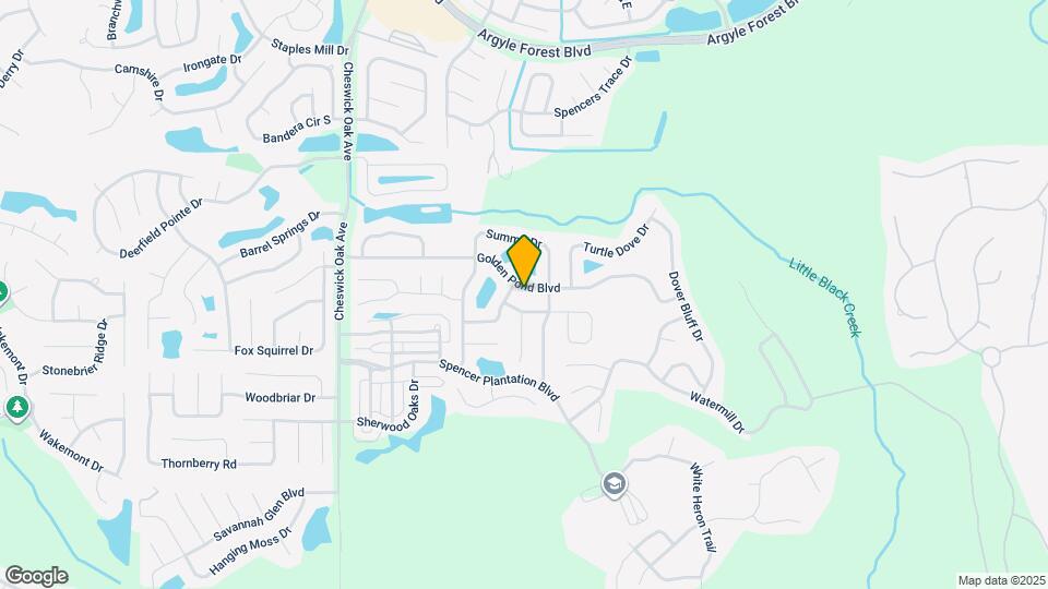 2981 Golden Pond Blvd Map and Location Details