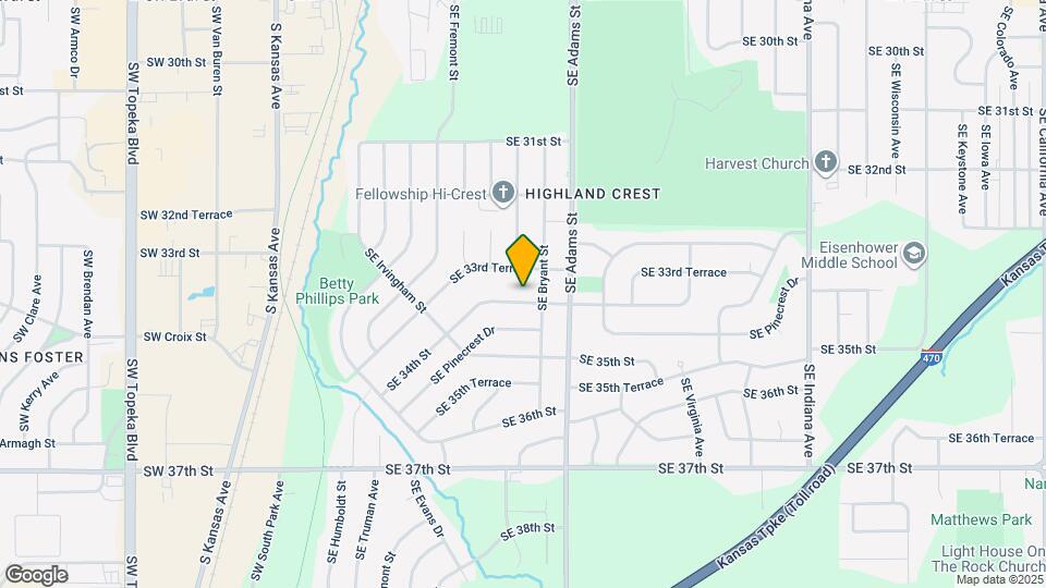 512 SE 34th St Map and Location Details