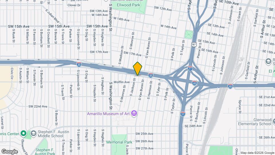 1911 S Jackson St Map and Location Details