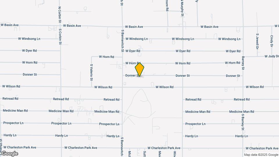 3851 W Donner St Map and Location Details