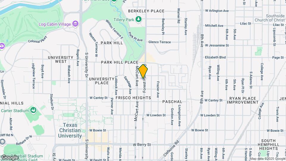 2612 Forest Park Blvd Map and Location Details