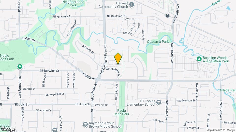 7989 NE Heiser St Map and Location Details