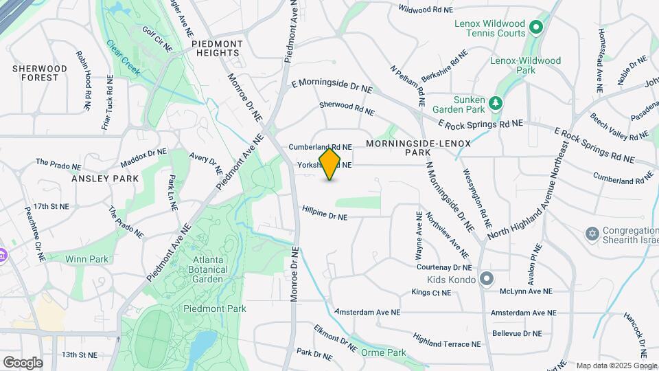 1445 Monroe Dr NE, Unit C35 Mapa y Detalles de la Ubicación