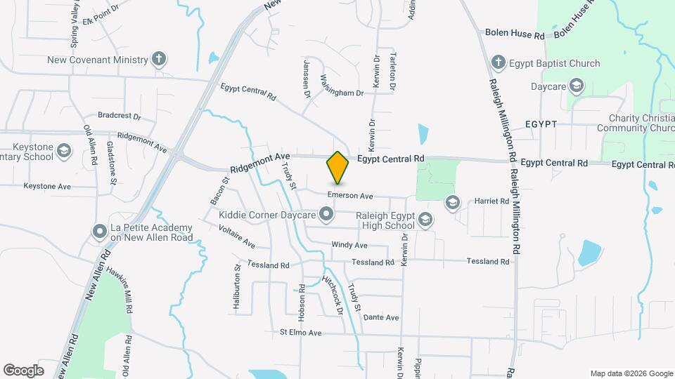 4242 Escrow St Map and Location Details