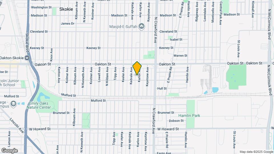 7910 Karlov Ave Mapa y Detalles de la Ubicación