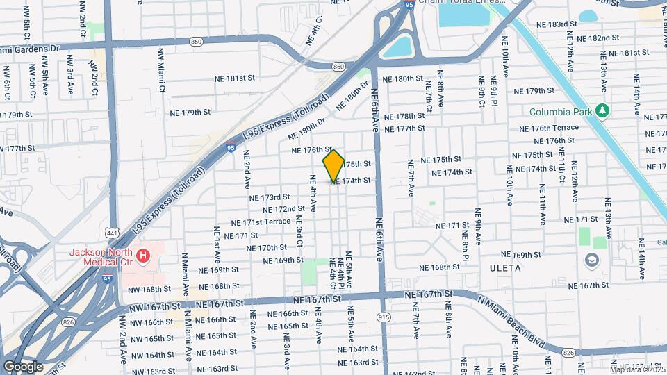 17380 NE 4th Pl-Unit -17380 Mapa y Detalles de la Ubicación