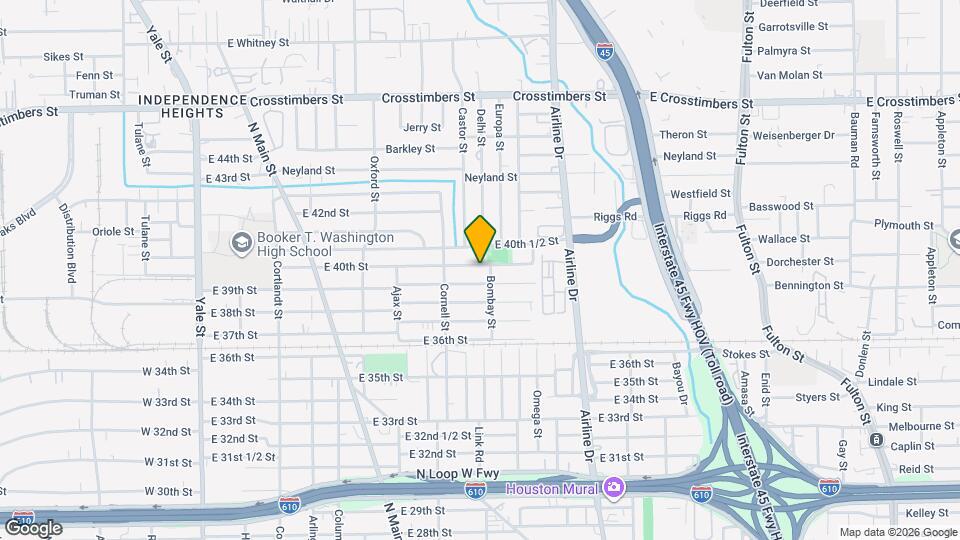 830 E 40th St Mapa y Detalles de la Ubicación