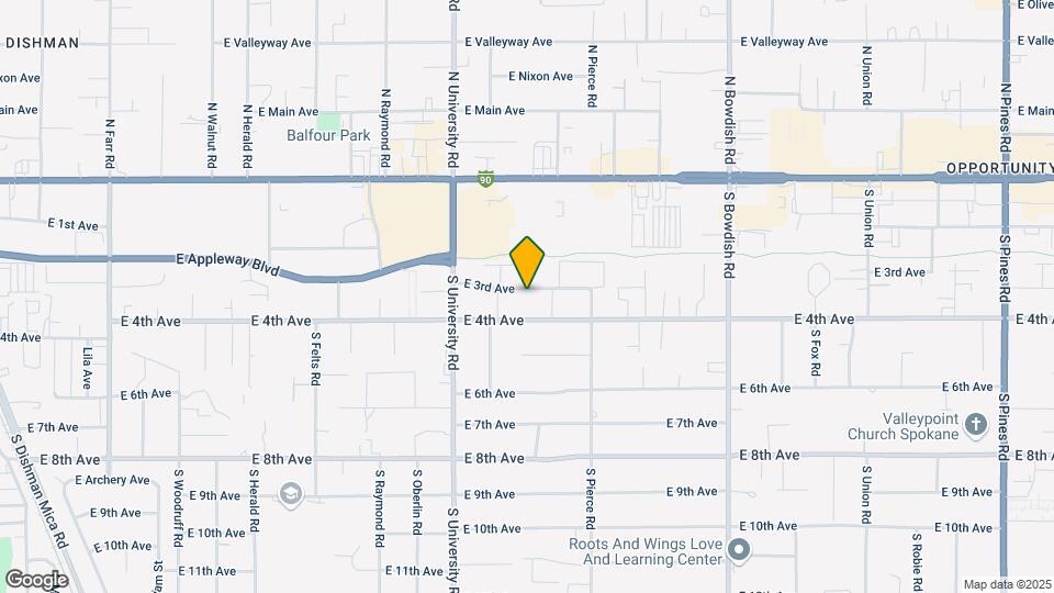 10820 E 3rd Ave Mapa y Detalles de la Ubicación