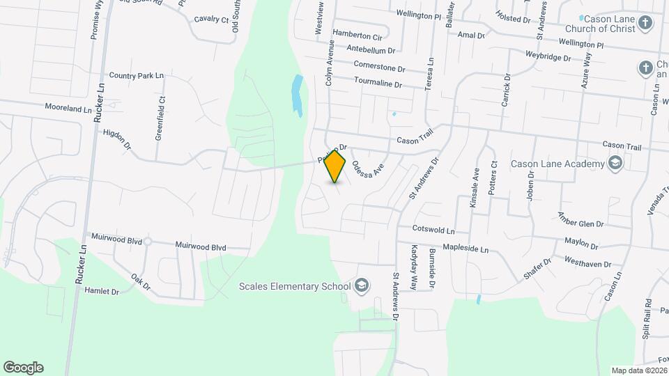 1938 Falsetto Ln Mapa y Detalles de la Ubicación