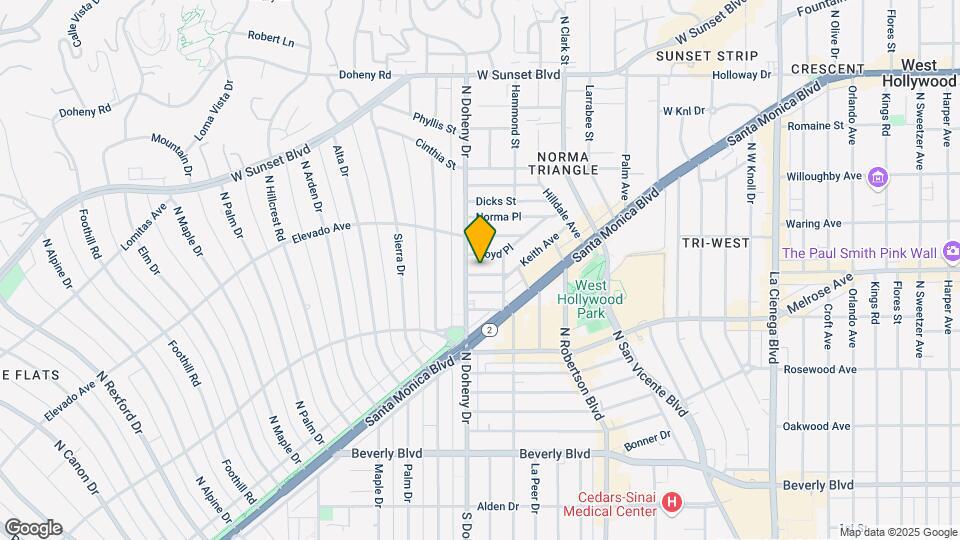 9061 Keith Ave Map and Location Details