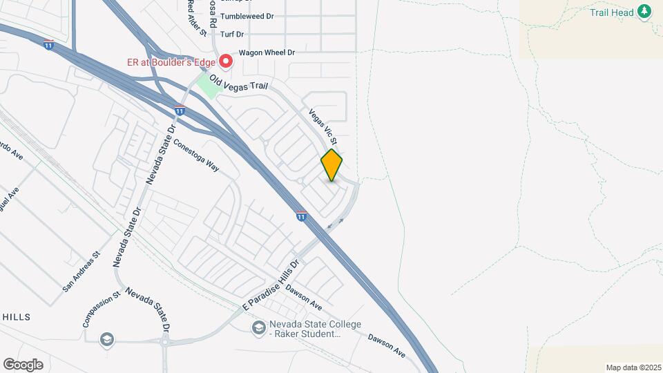 2580 Velez Valley Way Map and Location Details