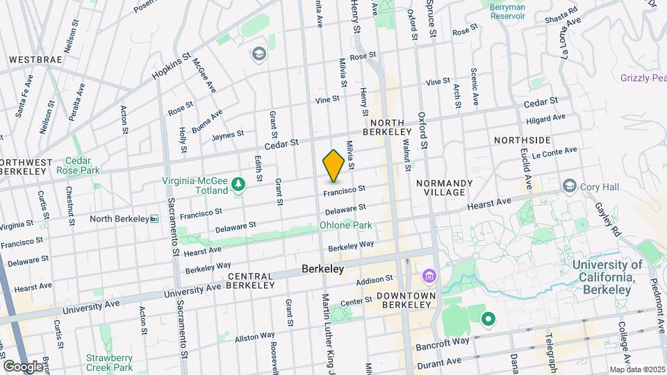 1921 Francisco St Mapa y Detalles de la Ubicación