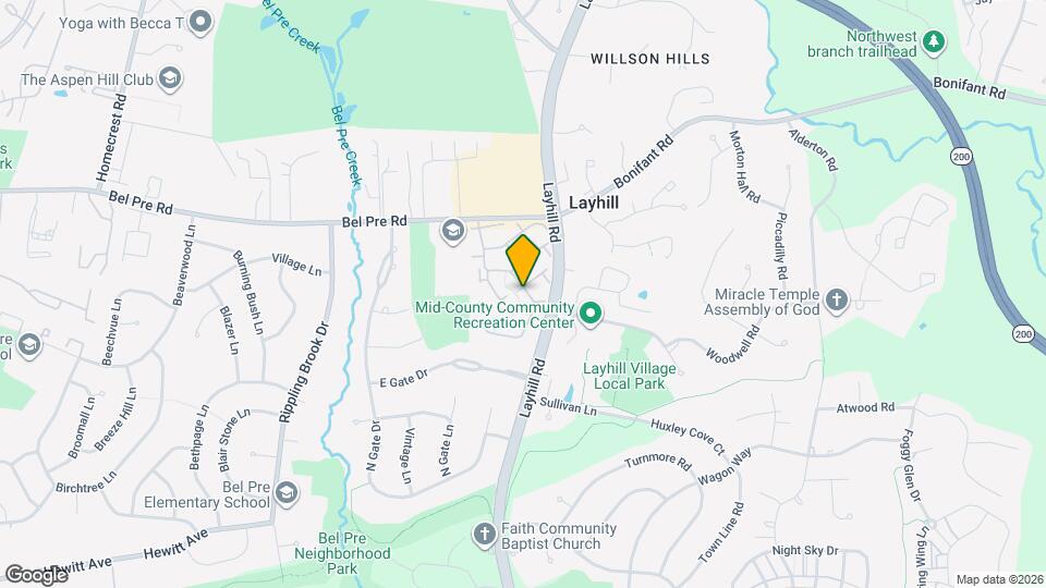 14104 Parker Farm Way Map and Location Details