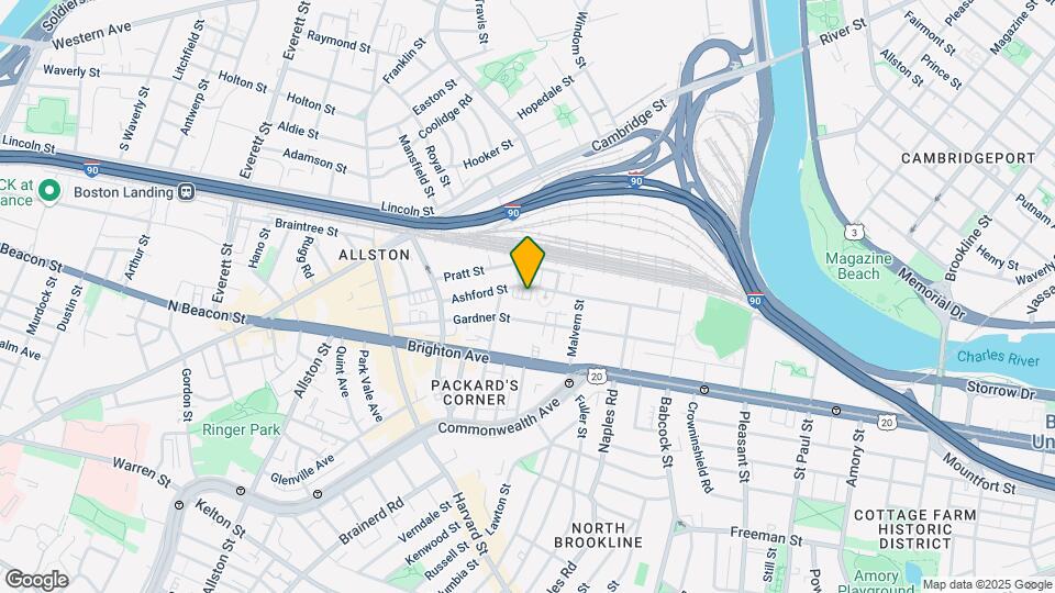 45 Ashford St, Unit 12A Mapa y Detalles de la Ubicación