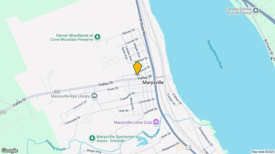 325 Valley St Map and Location Details