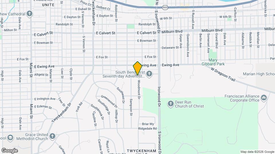 2405 Woodmont Dr Map and Location Details