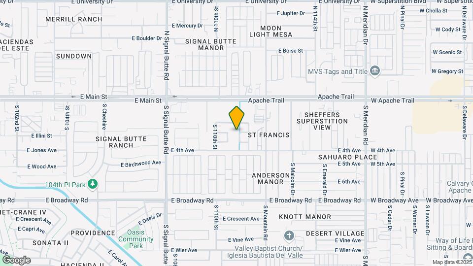 116 S 111th St Map and Location Details