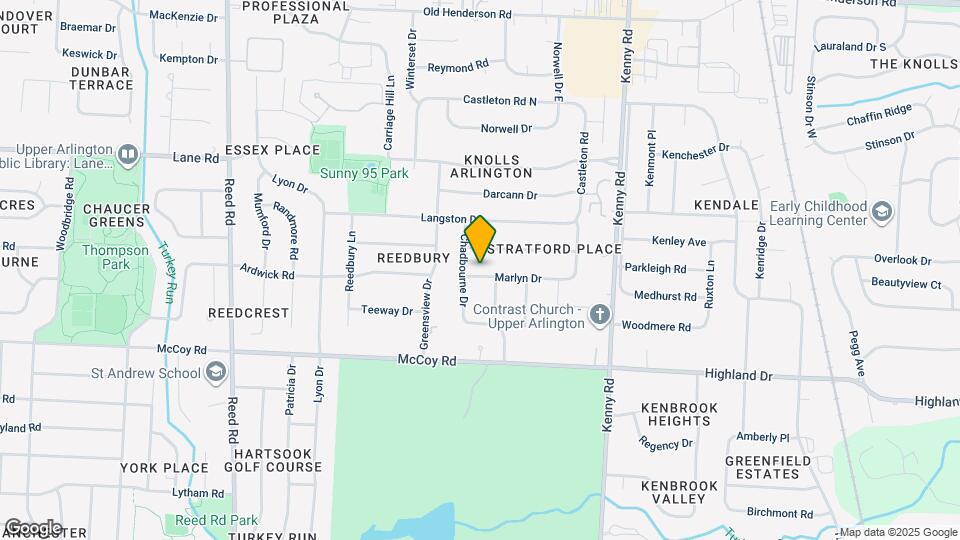 1350 Marlyn Dr Map and Location Details