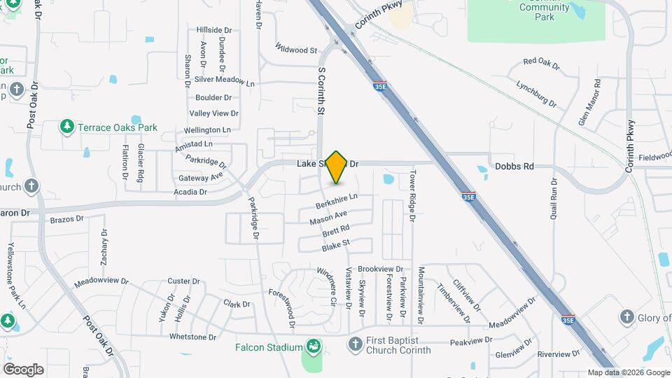 3108 Alcove Ln Map and Location Details