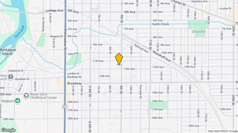 1221 9th St Map and Location Details