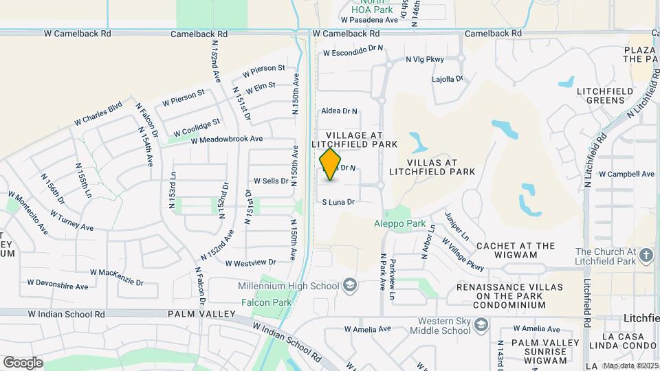 14806 Luna Cir Map and Location Details
