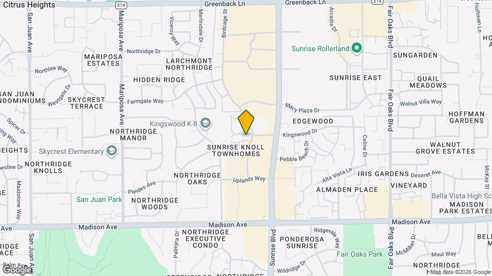 7854 Windsor Ln Map and Location Details