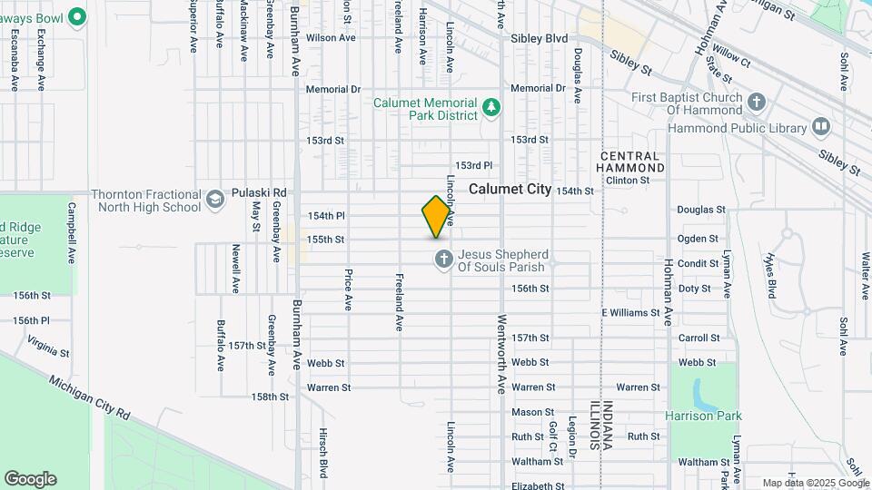 313 155th St Map and Location Details