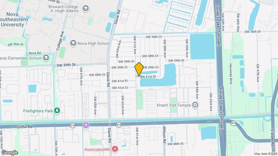 6090 SW 41st St Mapa y Detalles de la Ubicación