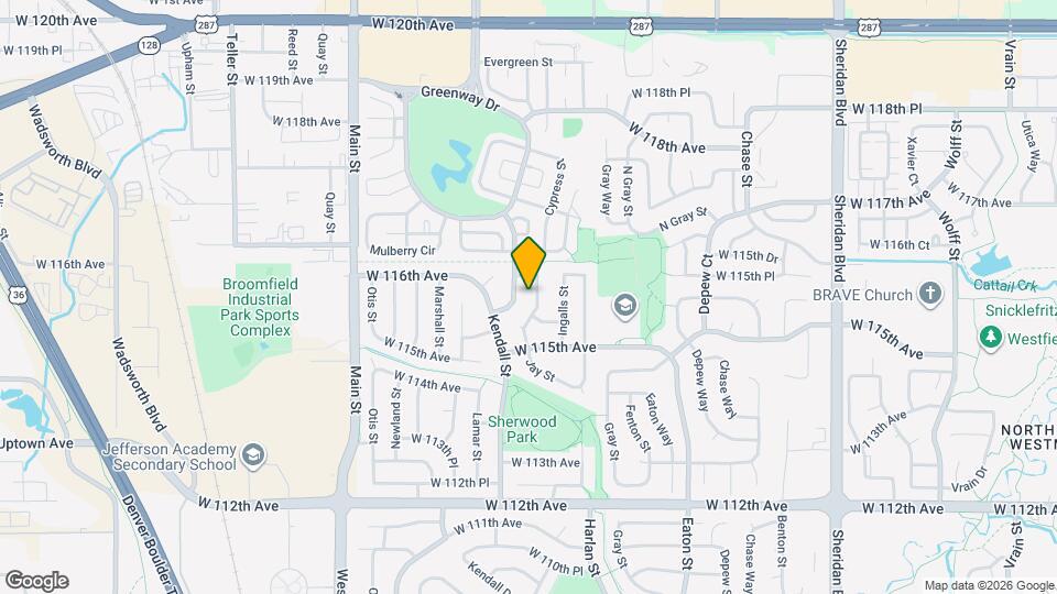 11557 Jay St Map and Location Details