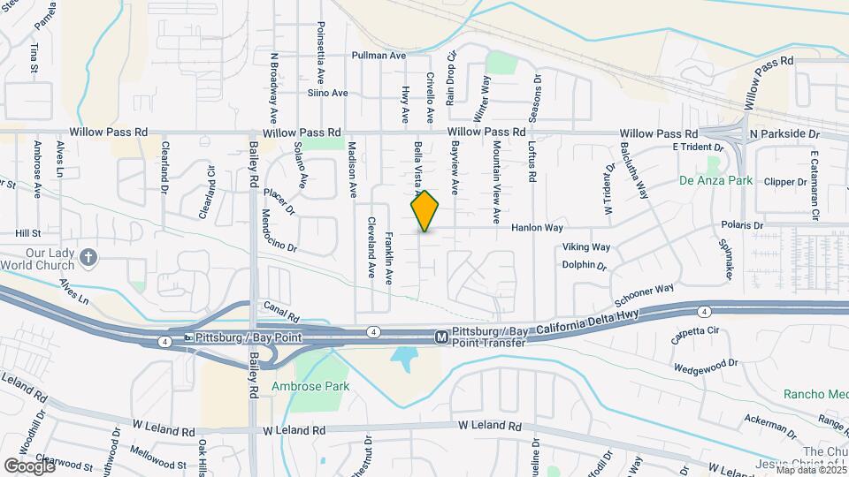 117 Bella Vista Ave Map and Location Details