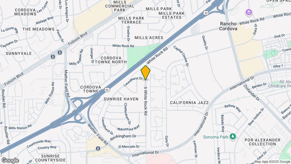 10412 S White Rock Rd Map and Location Details