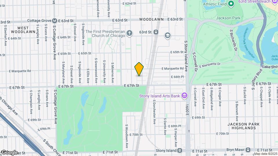 6632 S Kenwood Ave Map and Location Details