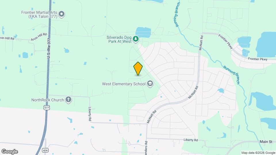 9813 Autumn Leaves Ln Map and Location Details