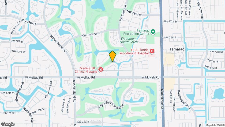 8245 NW 70th St Map and Location Details