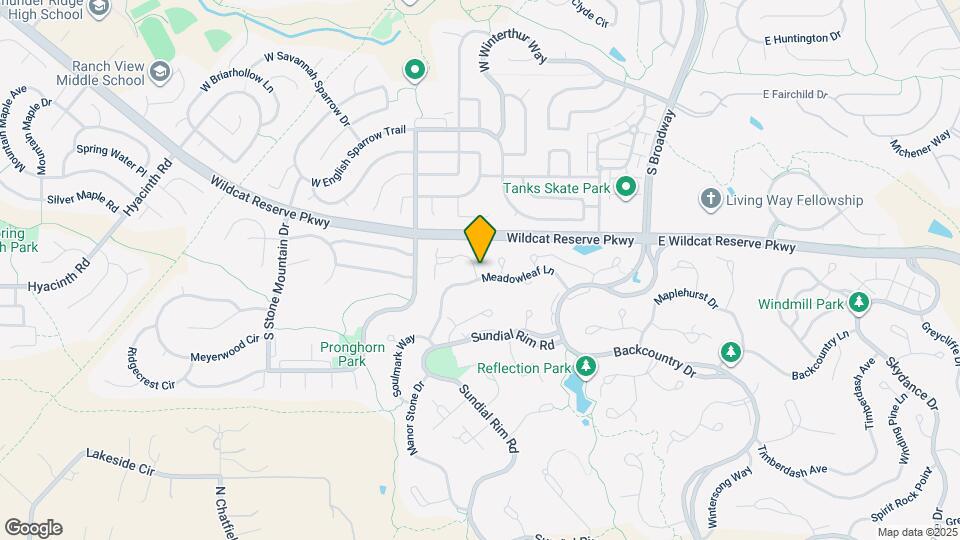 651 Tiger Lily Way Map and Location Details