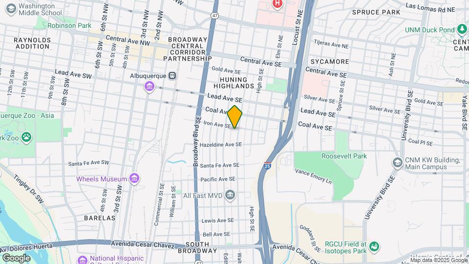 607 Walter St SE Map and Location Details