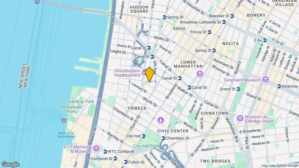 114 Franklin St Mapa y Detalles de la Ubicación