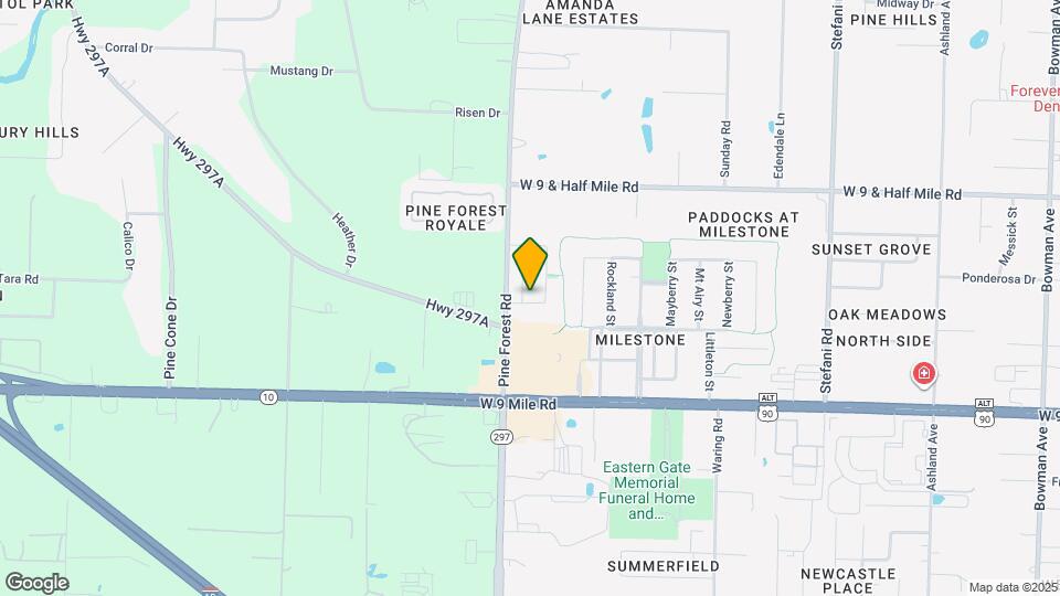 1160 Sweetbriar St Map and Location Details