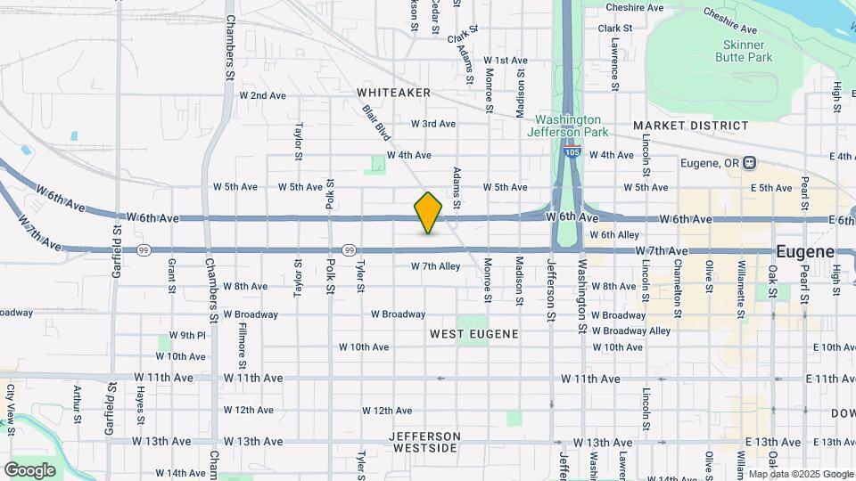 975 W 7th Ave Map and Location Details