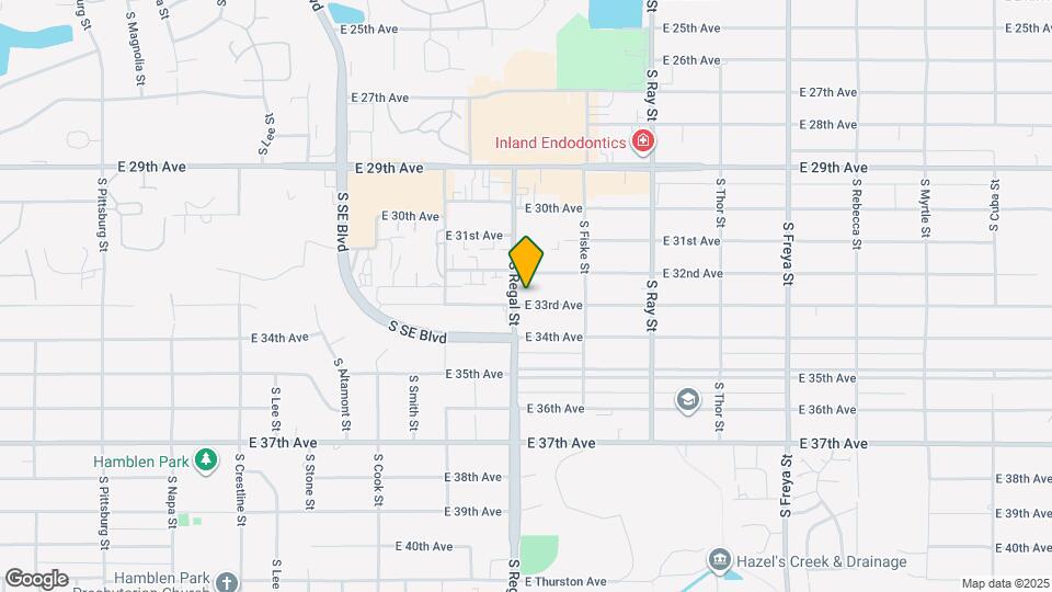 2909-2911 E 33rd Ave Map and Location Details