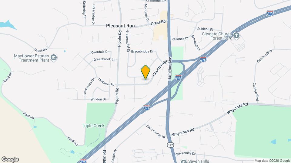 2502 Houston Rd Map and Location Details