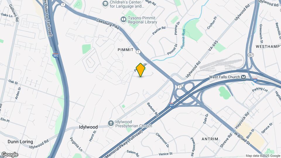 2251 Pimmit Dr, Unit FL6-ID4393A Map and Location Details