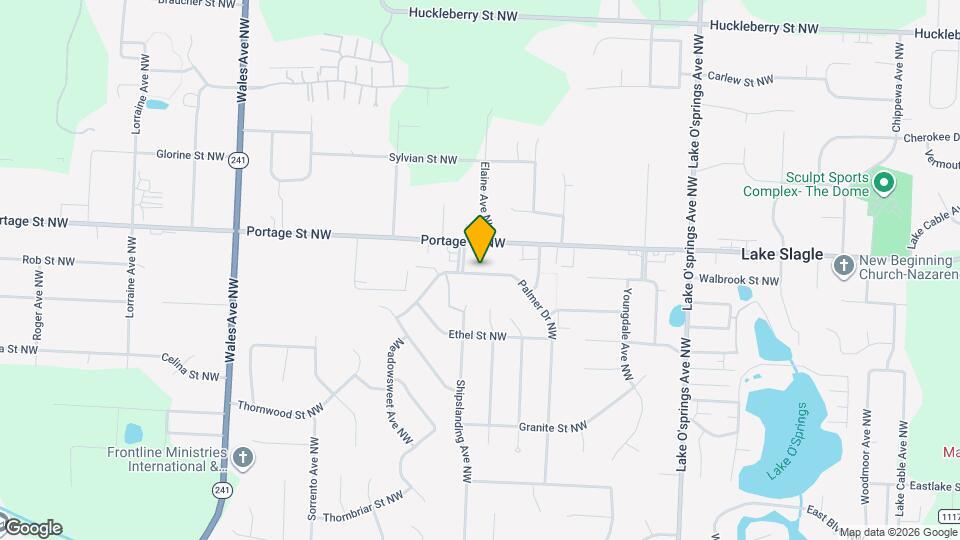 6656 Palmer Dr NW, Unit Palmer Map and Location Details