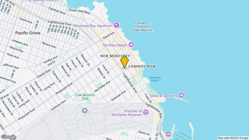 250 McClellan Avenue - Monterey Map and Location Details