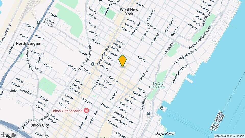 5007 Hudson Ave Mapa y Detalles de la Ubicación