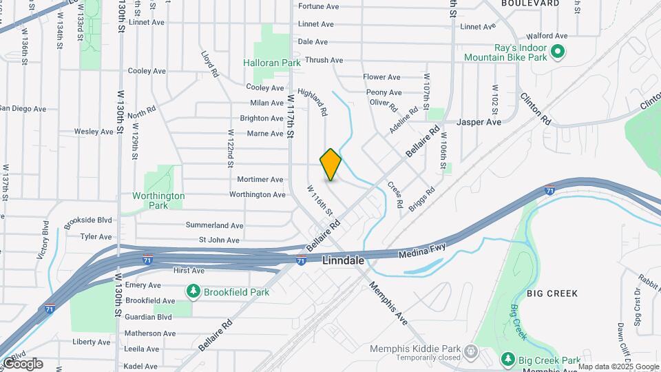 3811 Highland Rd Map and Location Details