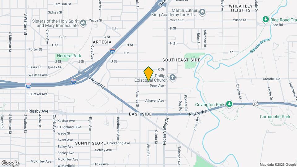 1735 Peck Ave Map and Location Details