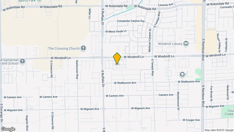 8166 Altamont Ridge St Map and Location Details
