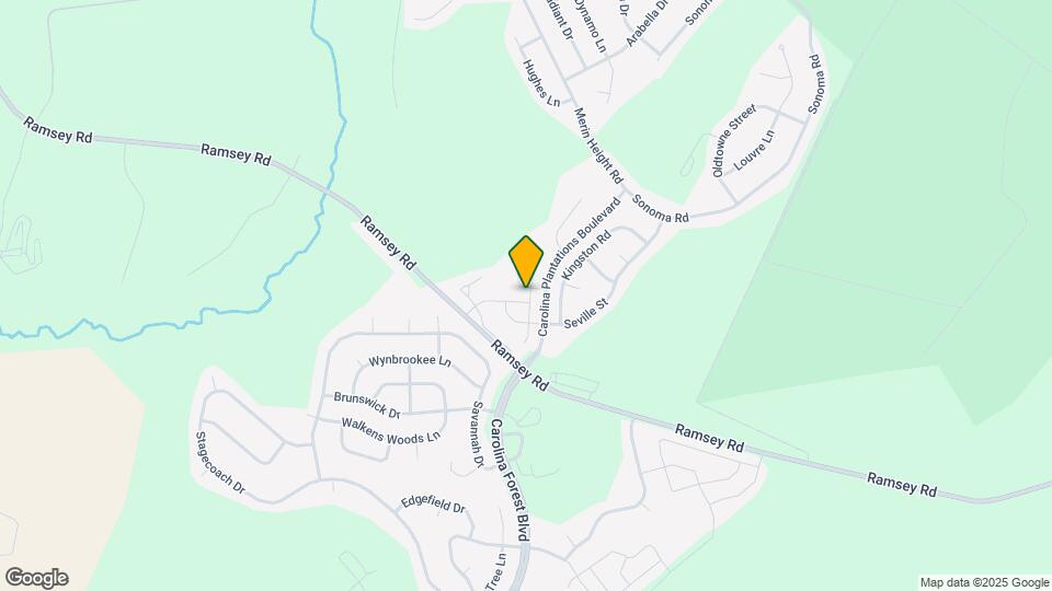 204 Glen Cannon Drive Map and Location Details